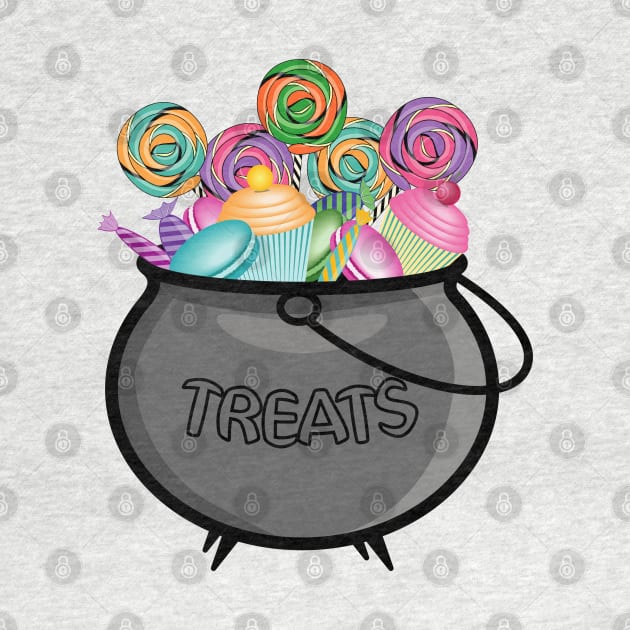 Treats Halloween Pot by Designoholic